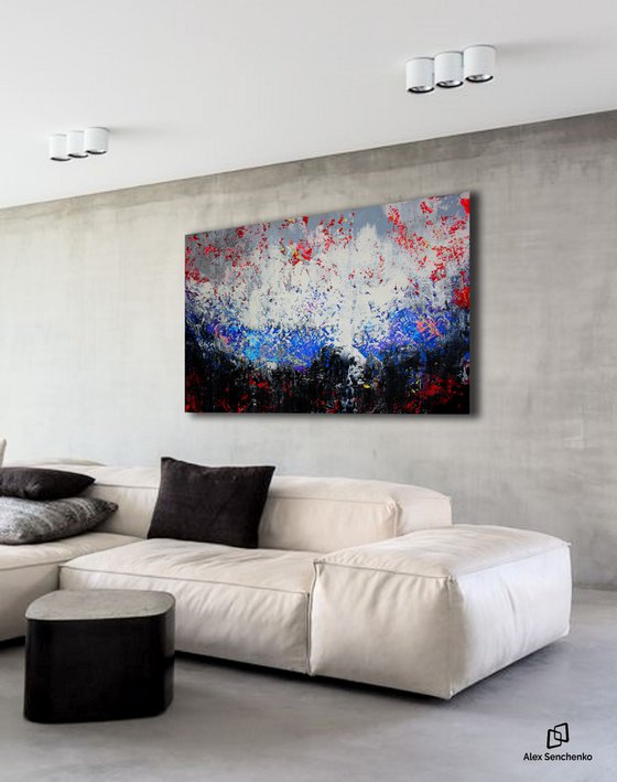 150x100cm. / abstract painting / Abstract 1144