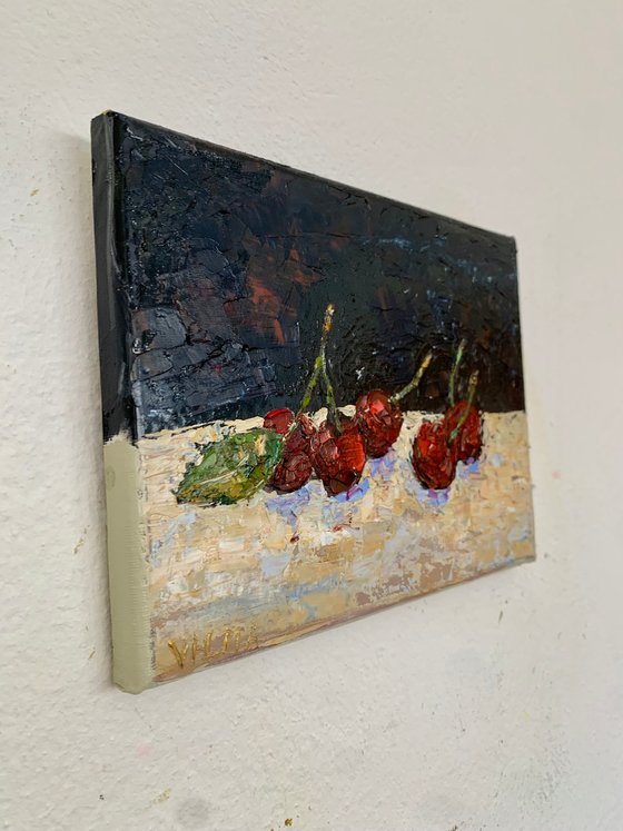 Still Life with Cherries