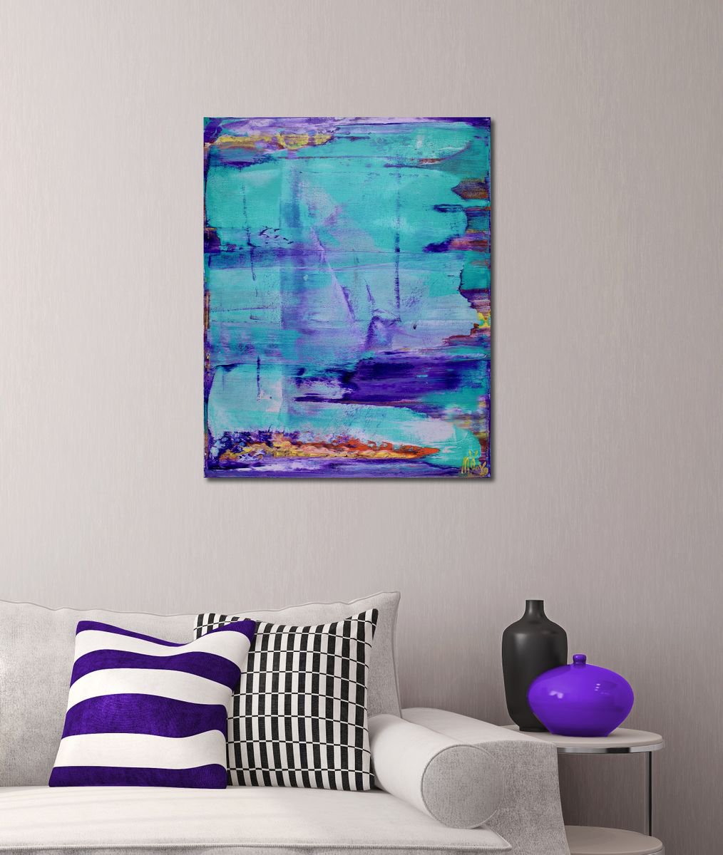 Blue Fusion By Nestor Toro, 16 X 20, Artwork For Sale On Artfinder