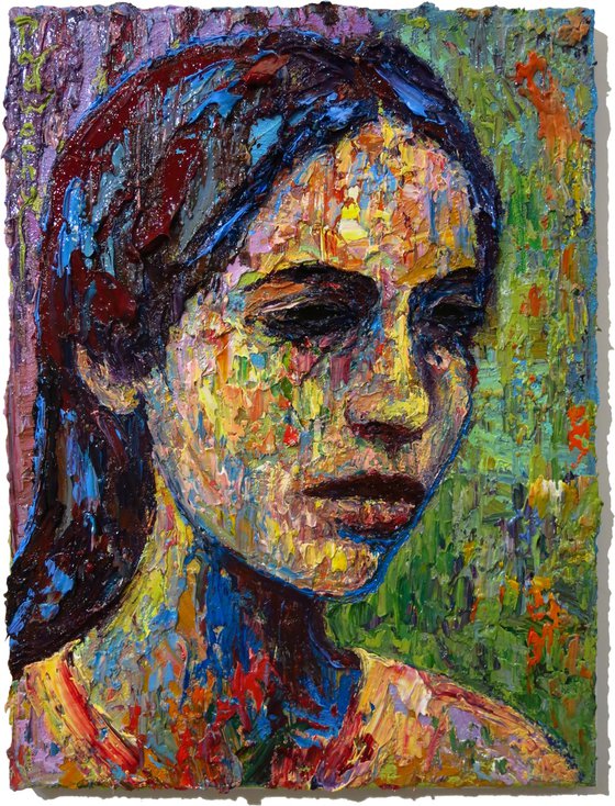 Original Oil Painting Portrait
