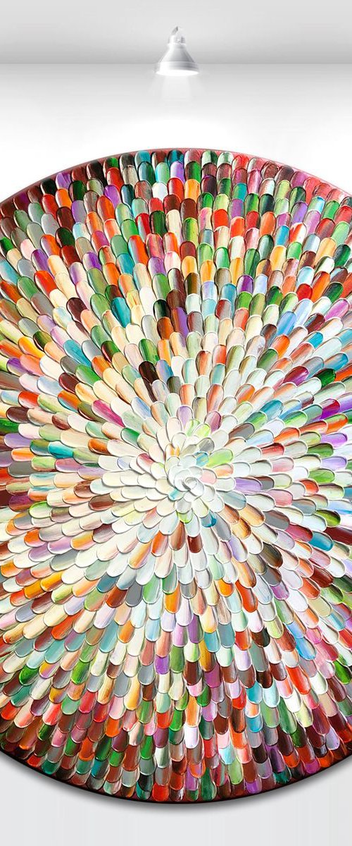 'Grounded' - 36x36” by Tatiana Georgieva