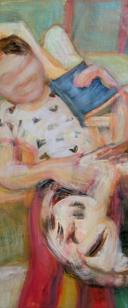 A break from reading by Egle Colucci
