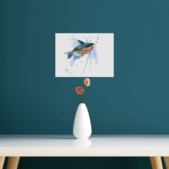 Gurami Aquarium fish art