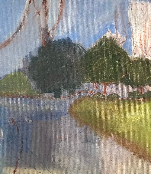 The path opens out by Kate Strupinski