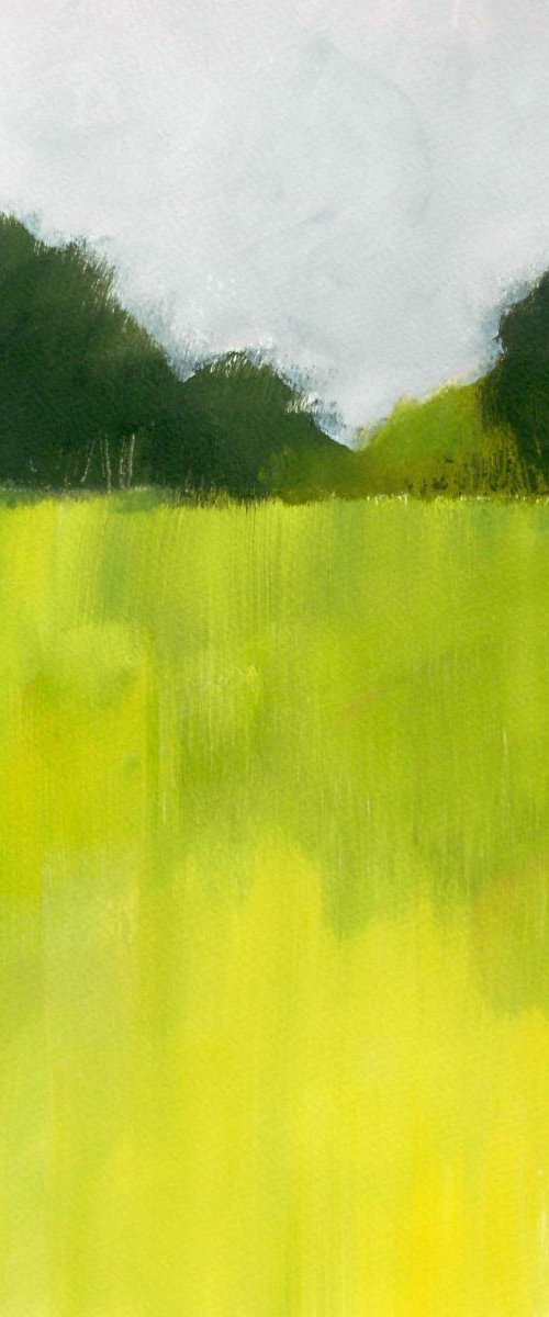 Surrey Fields by Jan Rippingham