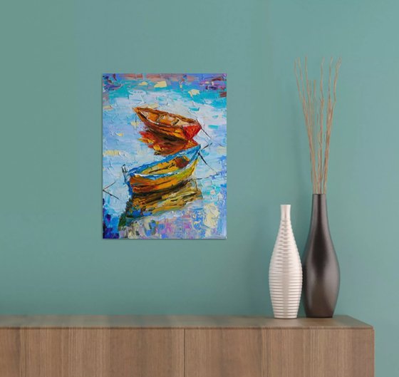 Boats on the river