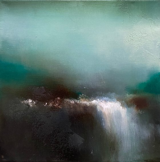 Little green dame 30x30 cm