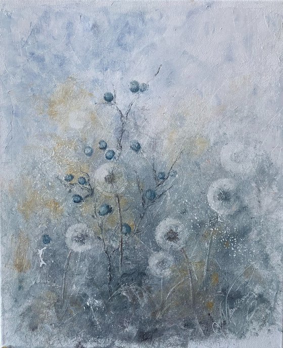 Blue Dandelion Meadow