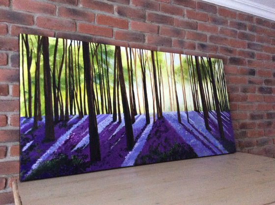 Purple sunshine