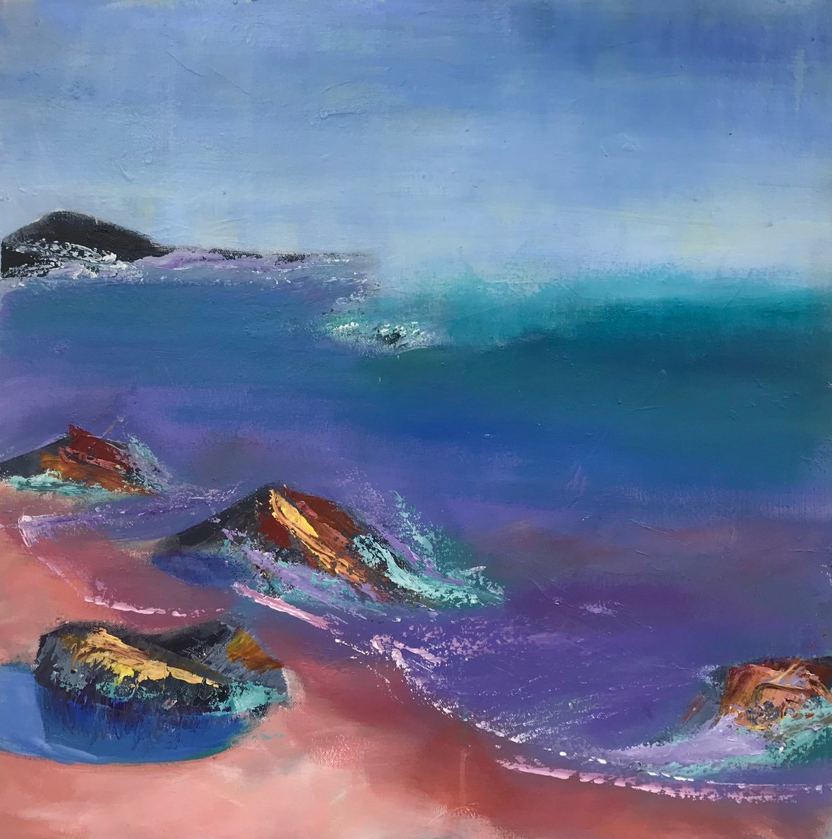 Untitled, the sea by Alison Litherland