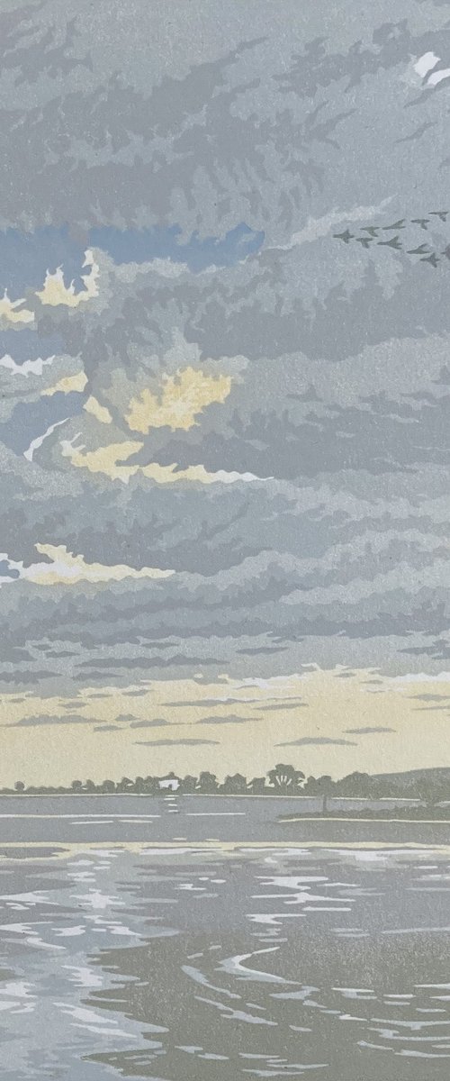 Estuary Study I by Steve Manning