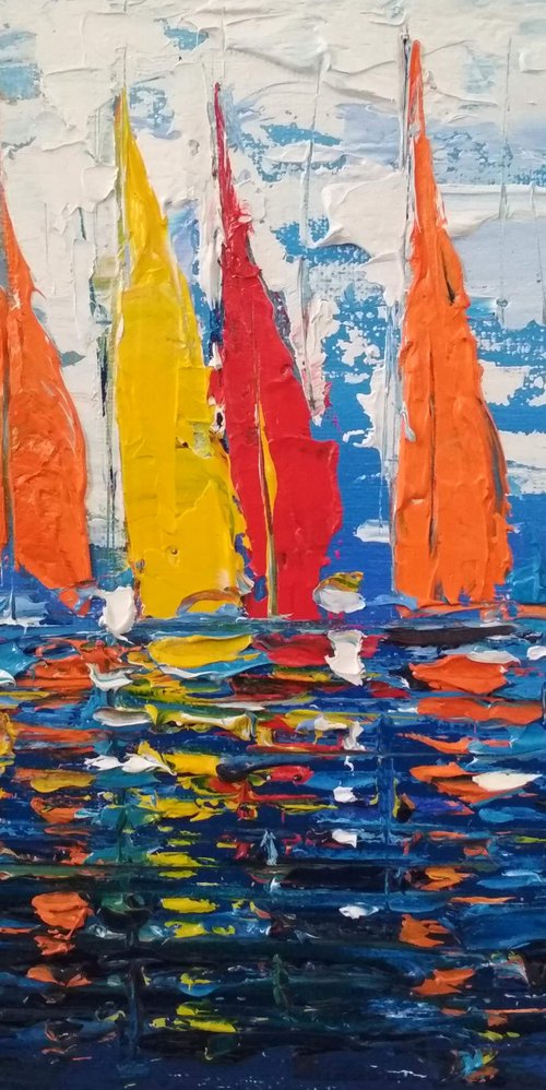 yachts 01 by Andrej  Ostapchuk