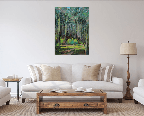 "Blue forest"