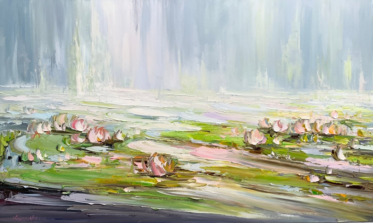 Water lilies No 104 by Liliana Gigovic