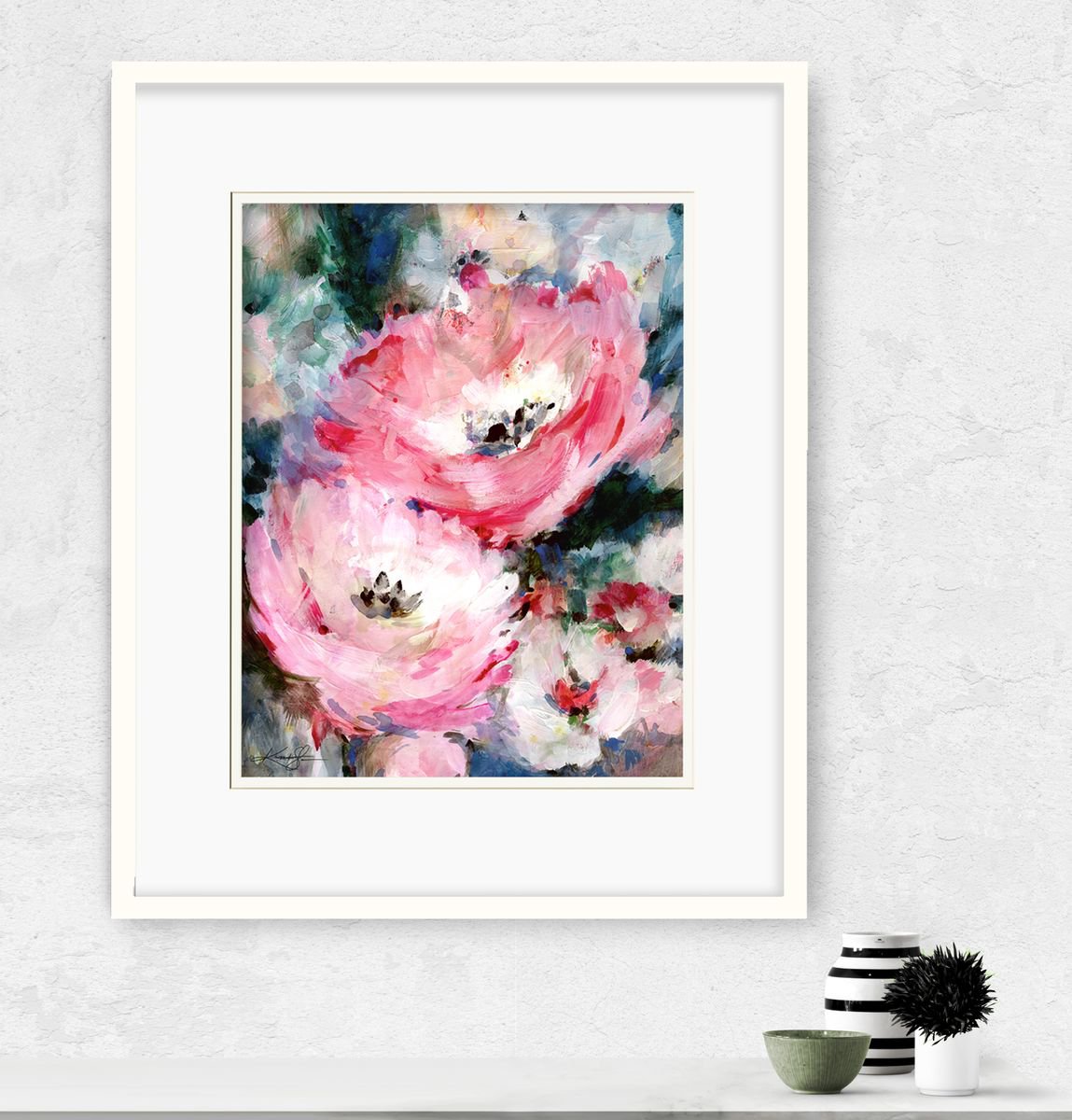 Enchanting Blooms 3  - Floral art  by Kathy Morton Stanion by Kathy Morton Stanion