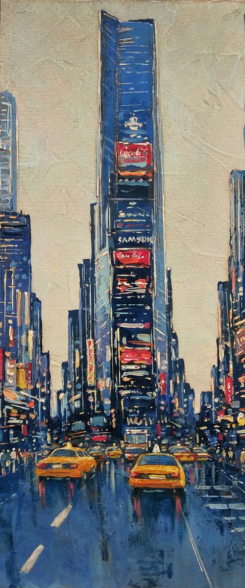 New York Time Square #1 by Movses Petrosyan