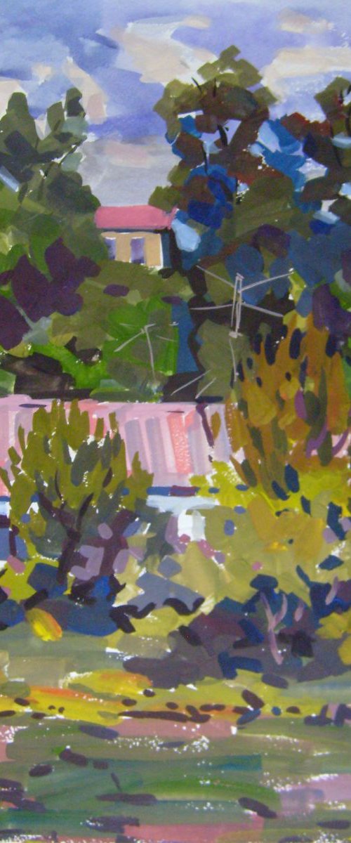 Etude gouache6 by Sergey  Kachin