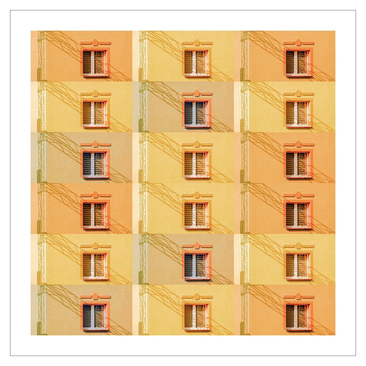 Geometric Photograph , Urban Quilt 4 By Beata Podwysocka, 28 X 28, Artwork For Sale On Artfinder