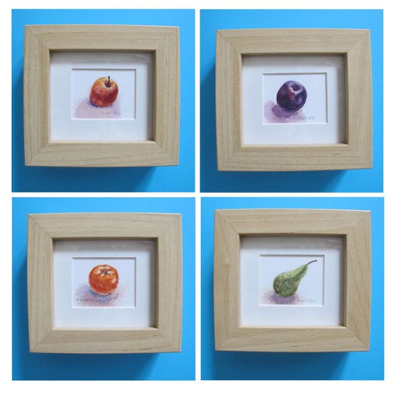 Tiny Fruit (Set of4)