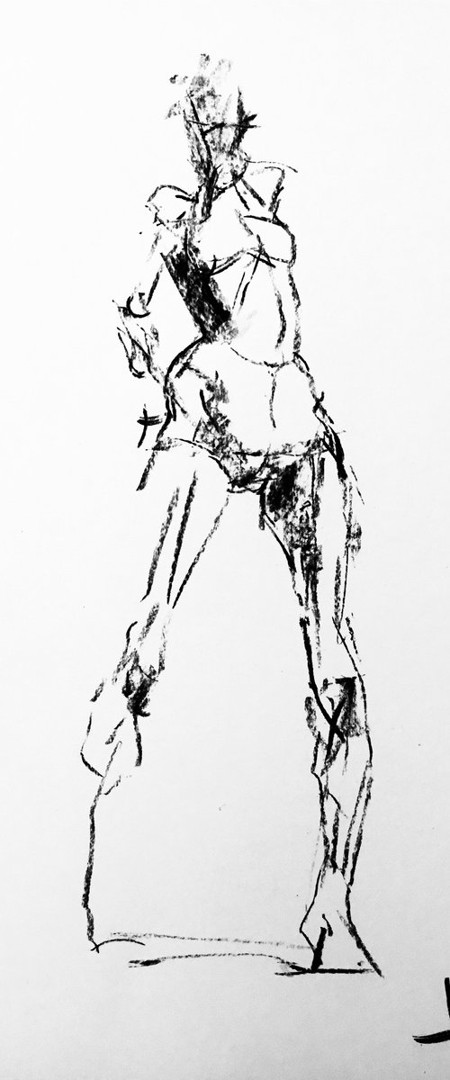 Study of woman #1 by Dominique Dève