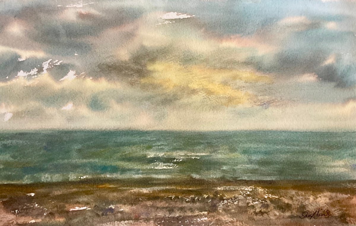 Looking out to sea by Samantha Adams
