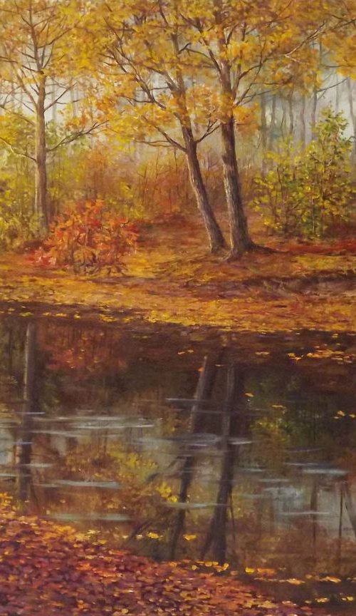 October. Landscape by Oleg Riabchuk