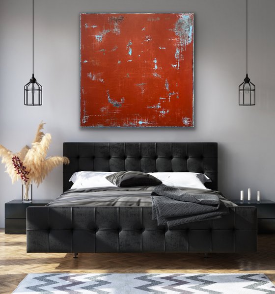 Rebel In Red (XL 48x48in)