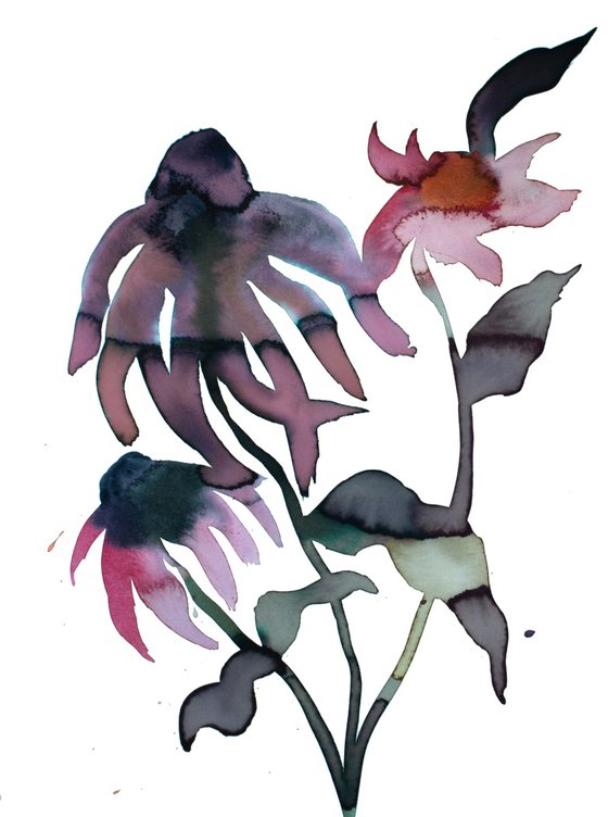 Abstract Floral No. 17