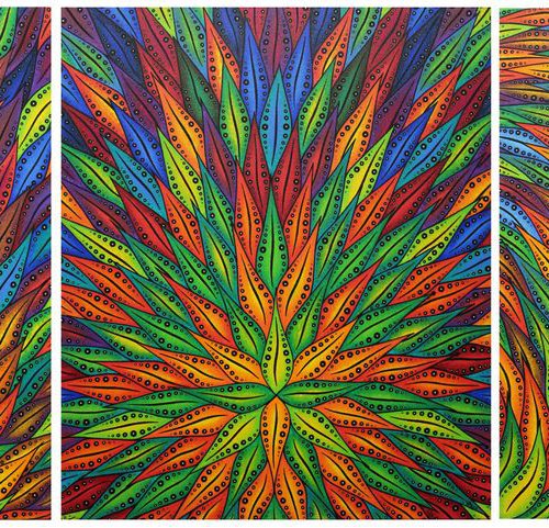 Flamboyant colors movements by Jonathan Pradillon