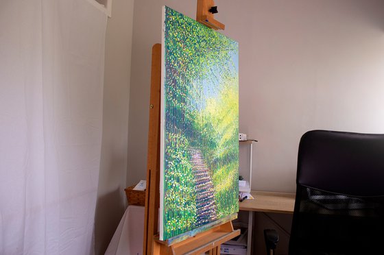 Forest Path In Sunlight