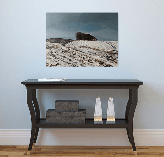 'The lonliness, Winter, Fife'