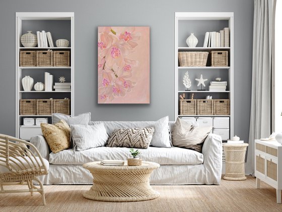 Pastel Orchids