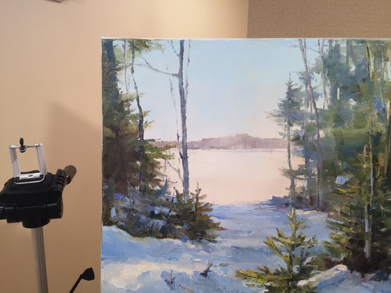 The path to the frozen lake