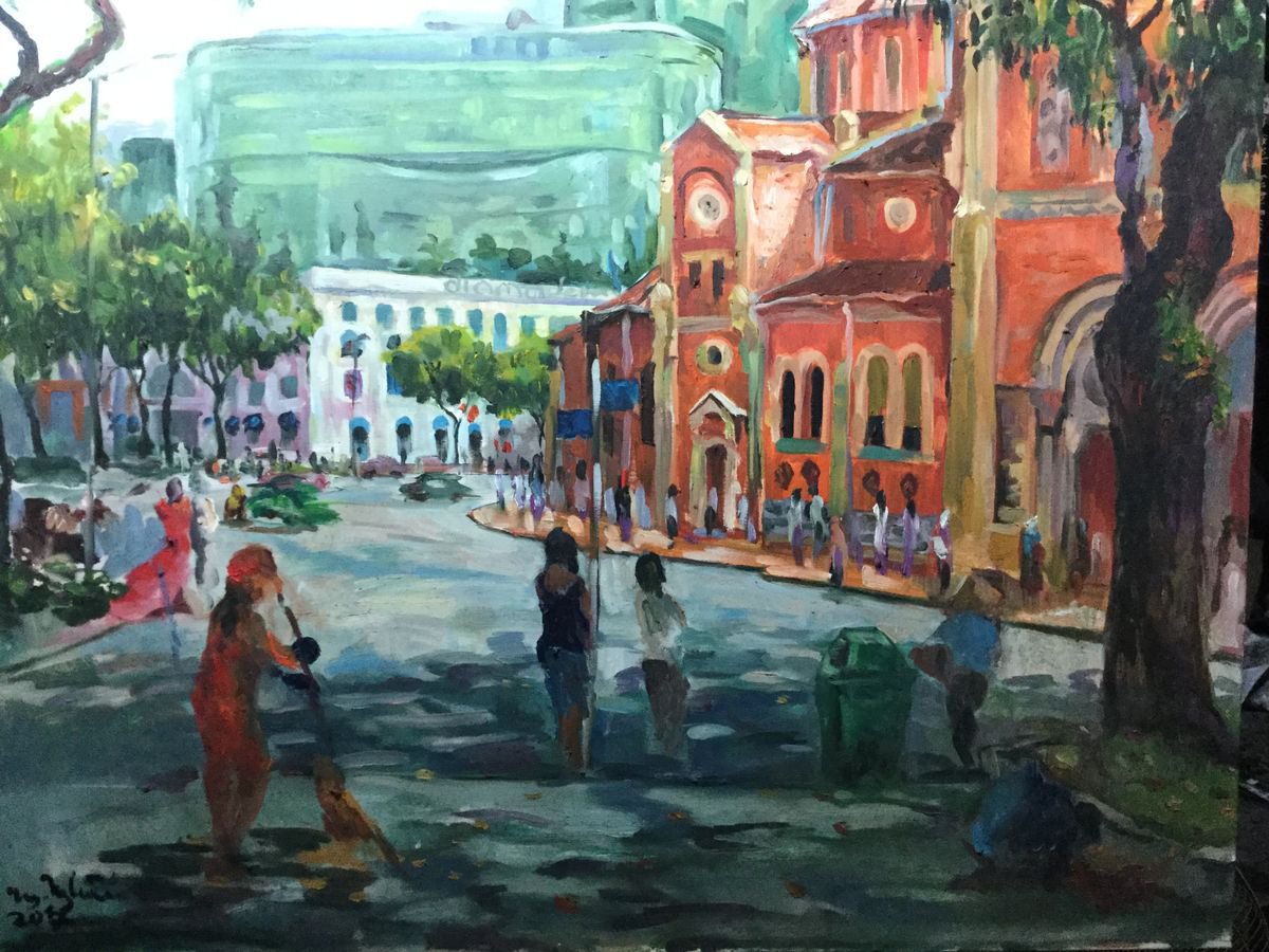 morning at central Saigon by Nghia Nguyen