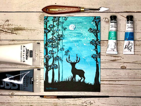 Deer in the forest