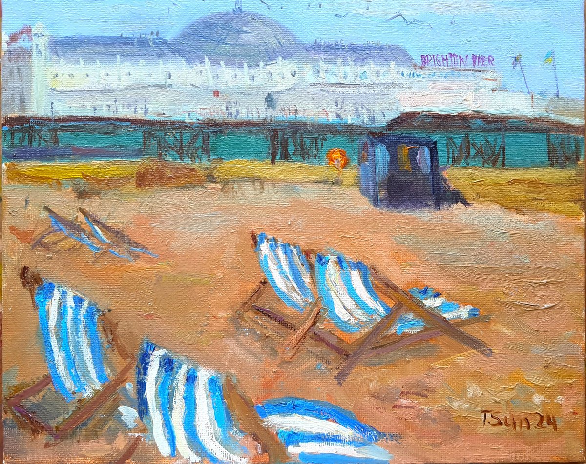 Brighton Pier 01 By Tanya Sun, 10 X 8, Artwork For Sale On Artfinder