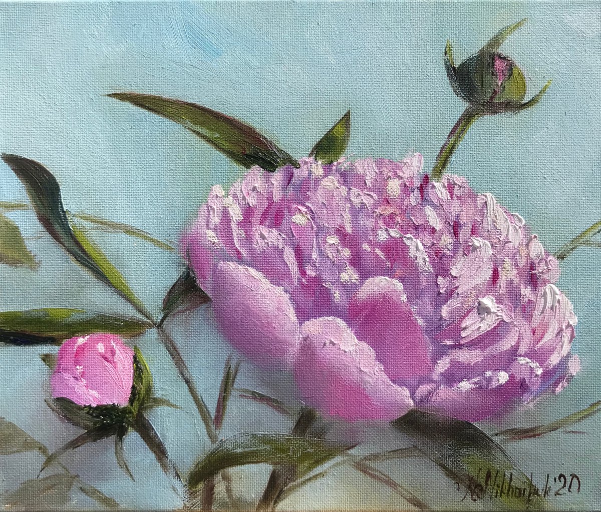 Peonies from my Garden #2 by Nataly Mikhailiuk