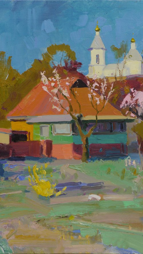 April in Sednev by Victor Onyshchenko