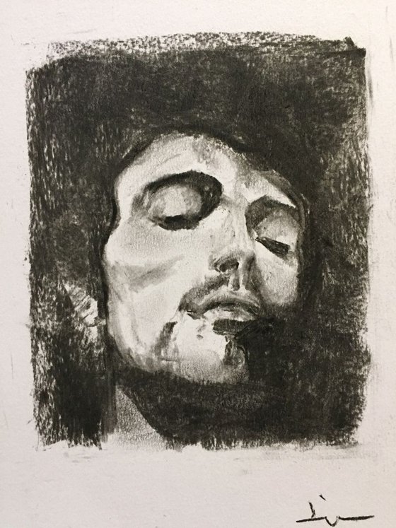 Study from Gustave Courbet « L’homme Blessé »