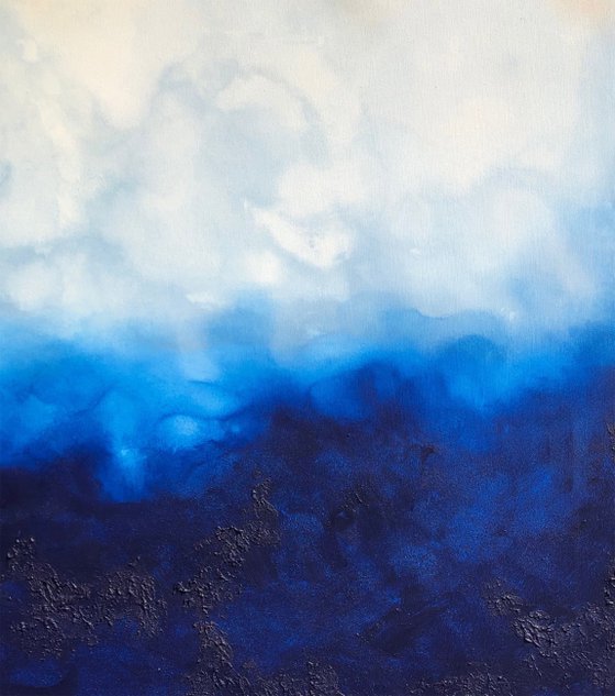 faded blues  (120 x 80 cm) Dee Brown