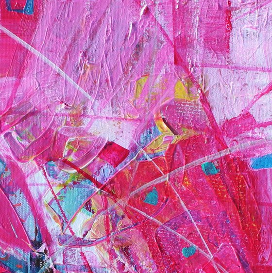 Small Abstract Paintings, Set of Two