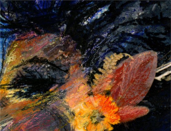 Autumn Goddess  - Mixed Media Painting by Kathy Morton Stanion