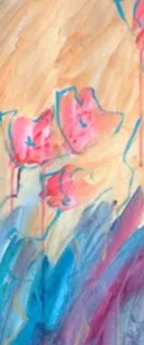 Bright Fresh Flowers by Marina Krylova