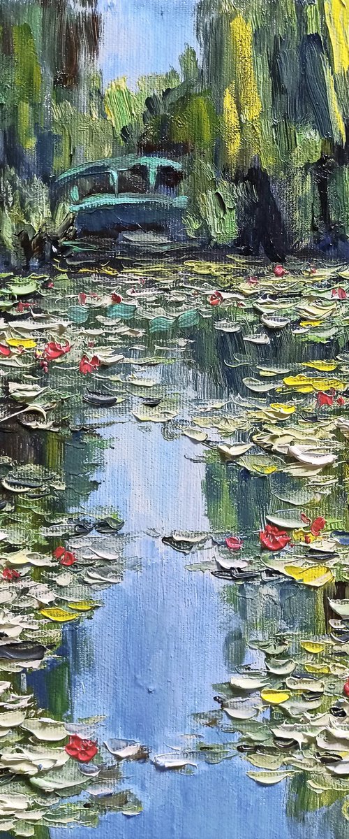 Impression. Water lilies by Oleh Rak