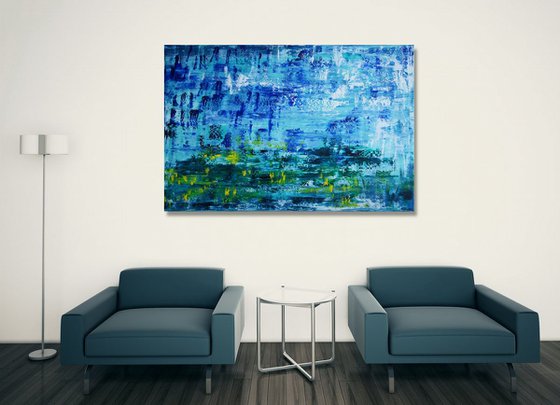 Floating VI (120 x 80 cm) XXL (48 x 32 inches)