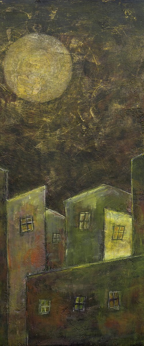 Moonlight City - No. 2. by Peter Zelei