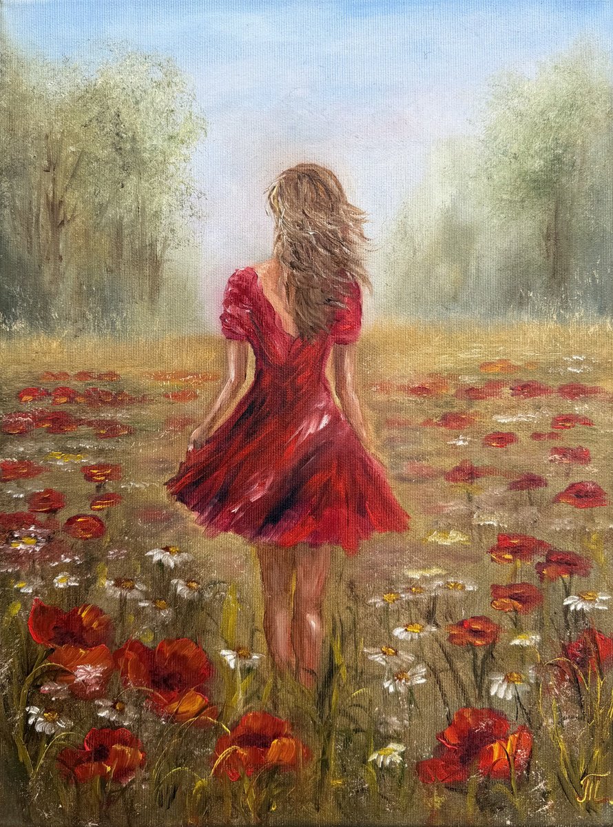 ..With The Wind By Tanja Frost, 12 X 16, Artwork For Sale On Artfinder