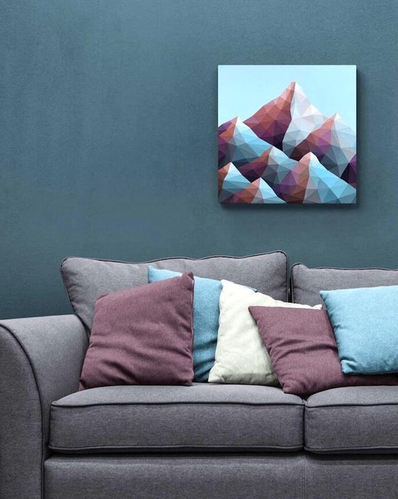 BLUE LILAC MOUNTAINS