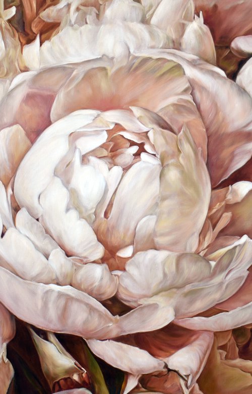 Oil painting to order "Serenity" 100 * 65 cm by Irina Ivlieva