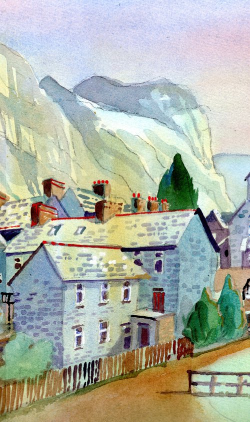 Blaenau Ffestiniog, Snowdonia, Wales by Peter Day